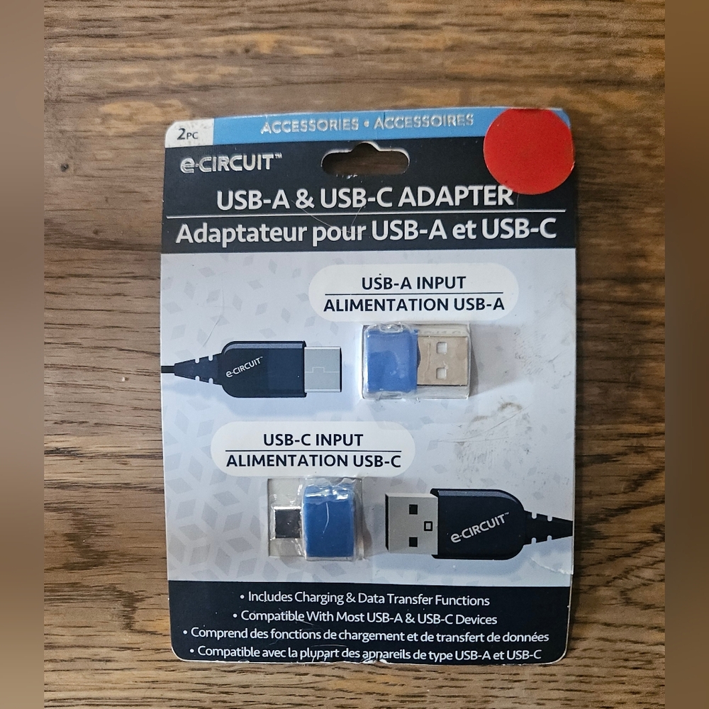 USB-A & USB-C Adapter BNIB - Picture 2 of 2